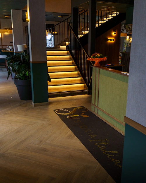 Accueil entrée Si Ristorante Brest Kergaradec