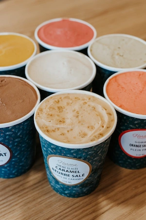 Crèmes glacées et Sorbets