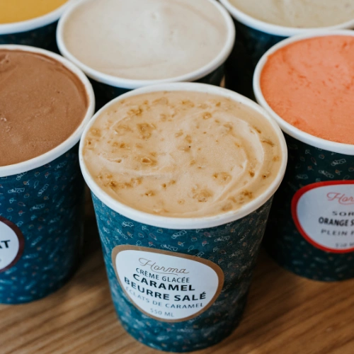 Crèmes glacées et sorbets